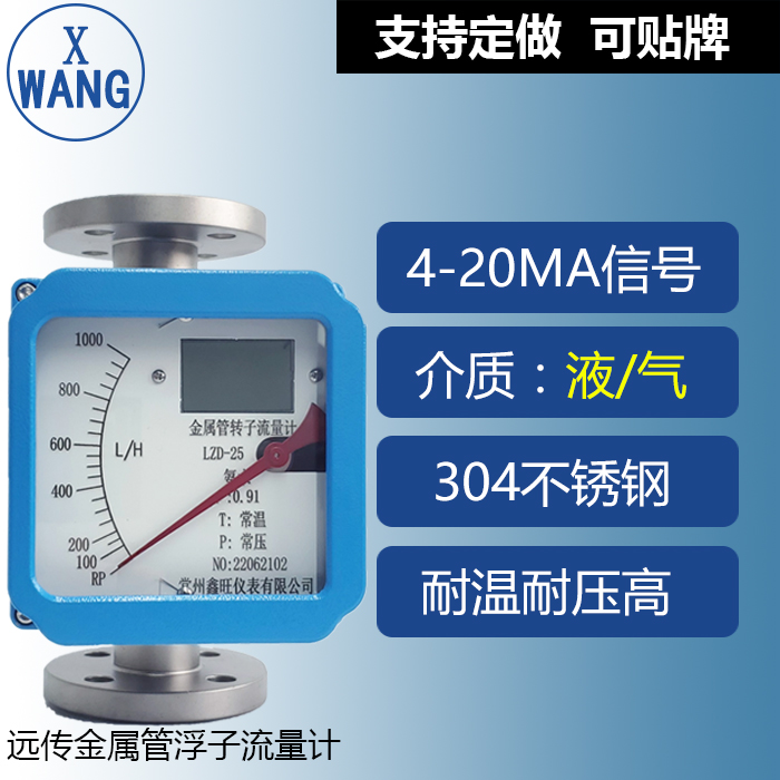 LZD-25/1/RR1/A/M9/JSE/Z遠傳型金屬管浮子流量計